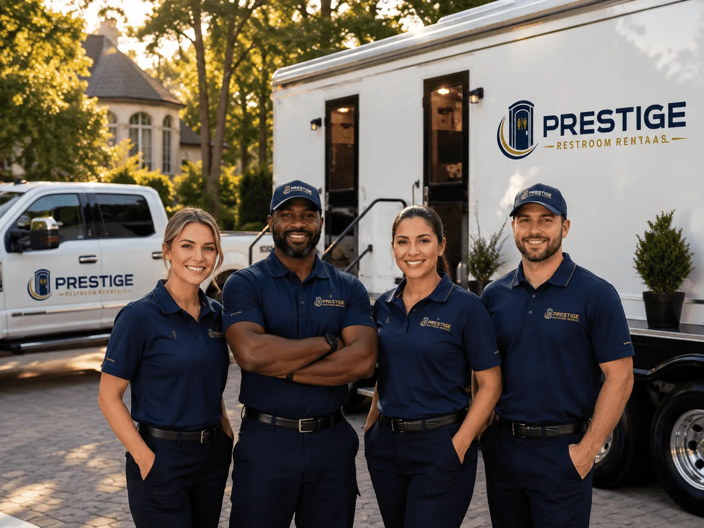 Trusted Luxury Portable Restrooms company in Menlo, IA
